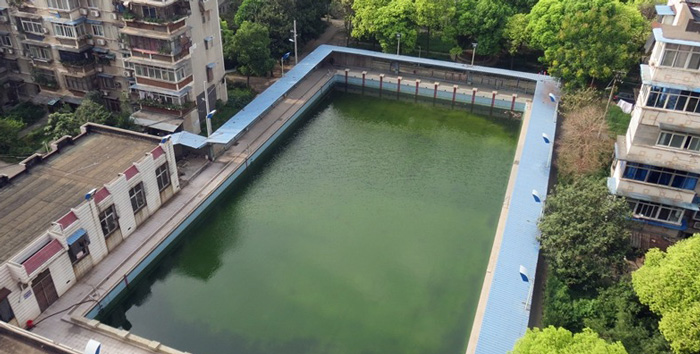 游泳池水變綠是什么原因？游泳池水處理方法
